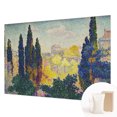 Stenska dekoracija fototapeta z motivom impresionističnih pokrajin