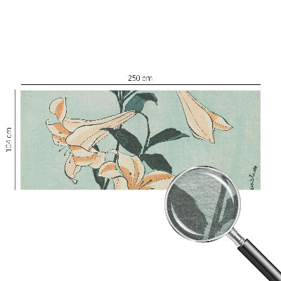 Flis fototapeta z motivom nežnih lilij