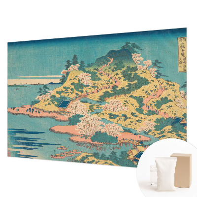 Tiskana fototapeta flis z motivom japonske pokrajine