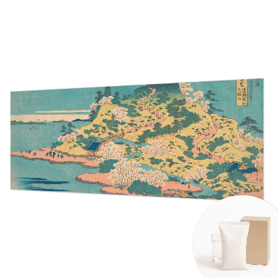 Tiskana fototapeta flis z motivom japonske pokrajine