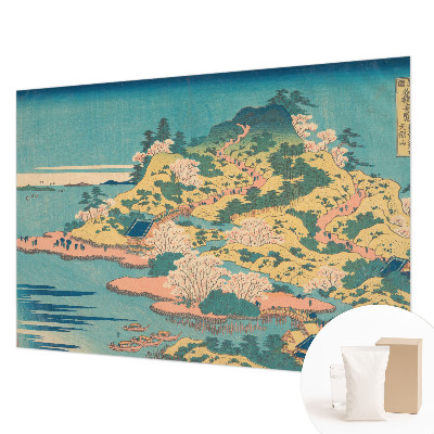 Tiskana fototapeta flis z motivom japonske pokrajine