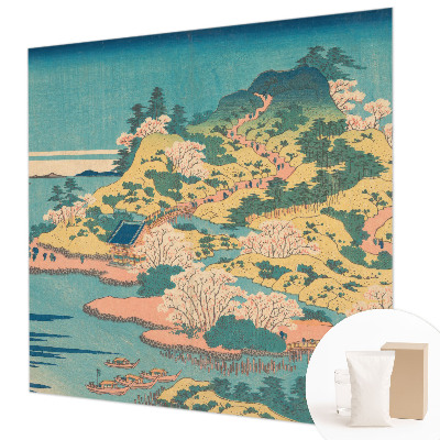 Tiskana fototapeta flis z motivom japonske pokrajine