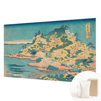 Tiskana fototapeta flis z motivom japonske pokrajine