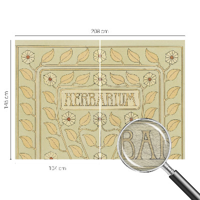 Fototapeta za spalnico Rastlinski okras