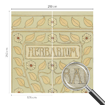 Fototapeta za spalnico Rastlinski okras