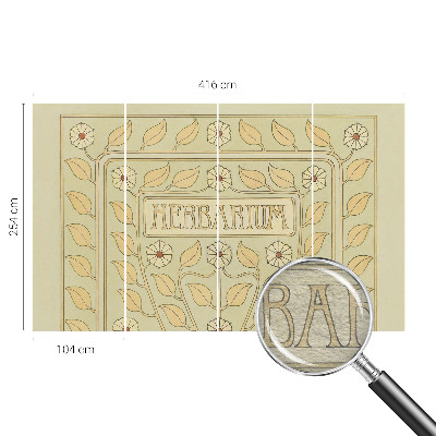 Fototapeta za spalnico Rastlinski okras