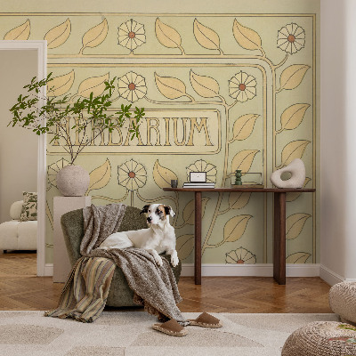 Fototapeta za spalnico Rastlinski okras