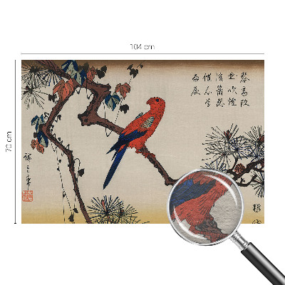 Fototapeta s tiskom Ptica na veji