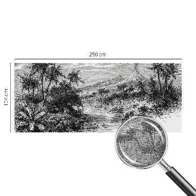 Fototapeta z eksotično panoramo