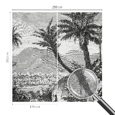 Foto tapeta Tropska oaza