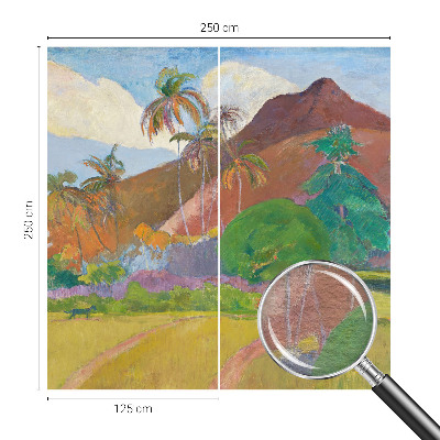 Netkana fototapeta Eksotična narava