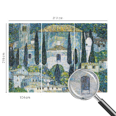 Stenska fototapeta flis Cipresne hiše