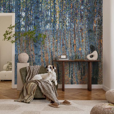 Tiskana fototapeta flis Brezov gozd