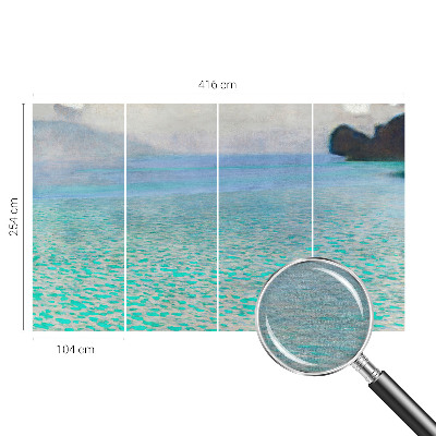 Fototapeta po meri Turkizna voda