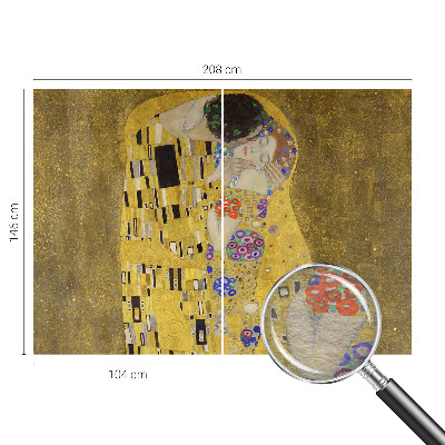 Fototapeta za dnevno sobo Par v secesijskem slogu