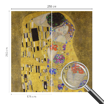 Fototapeta za dnevno sobo Par v secesijskem slogu