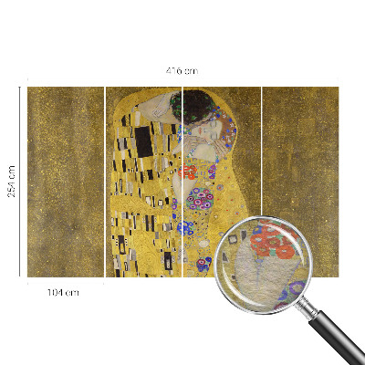 Fototapeta za dnevno sobo Par v secesijskem slogu