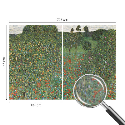 Fototapeta za spalnico Cvetlični travnik