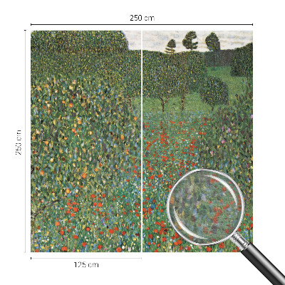 Fototapeta za spalnico Cvetlični travnik