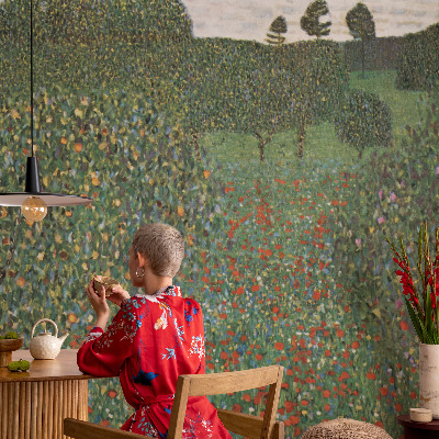 Fototapeta za spalnico Cvetlični travnik