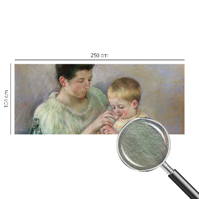 Flis fototapeta za otroško sobo z motivom starševske skrbi