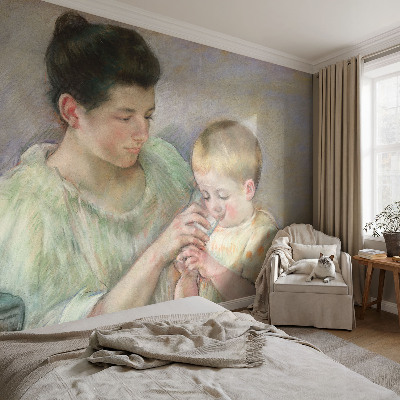 Flis fototapeta za otroško sobo z motivom starševske skrbi