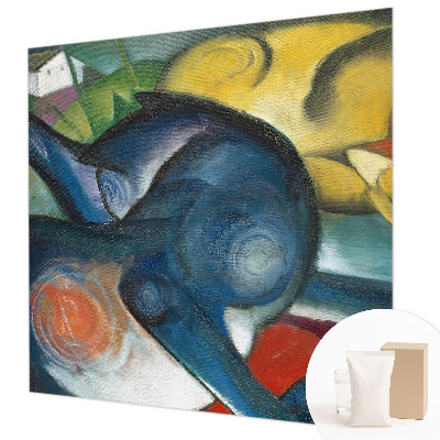 Moderna fototapeta z motivom mačje umetnosti