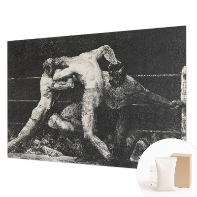 Visokokakovostna fototapeta z motivom boksarskega dvoboja