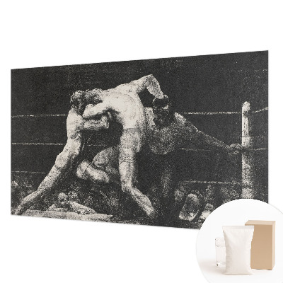 Visokokakovostna fototapeta z motivom boksarskega dvoboja