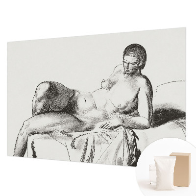 Stenska dekoracija fototapeta Umetniška golota