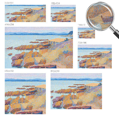 Fototapeta s tiskom Pogled na morje