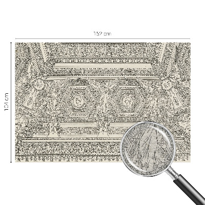 Fototapeta s klasičnim ornamentom
