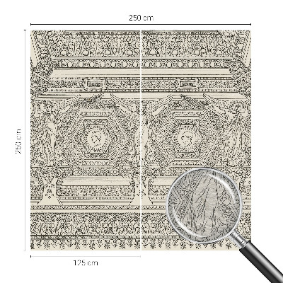 Fototapeta s klasičnim ornamentom