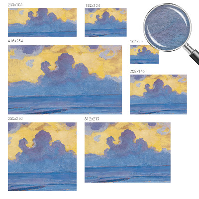 Fototapeta po meri Oblačna pokrajina