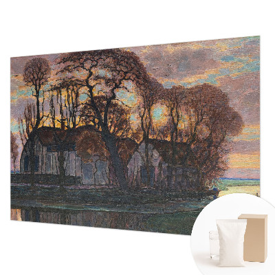 Fototapeta za steno z motivom večerne pokrajine