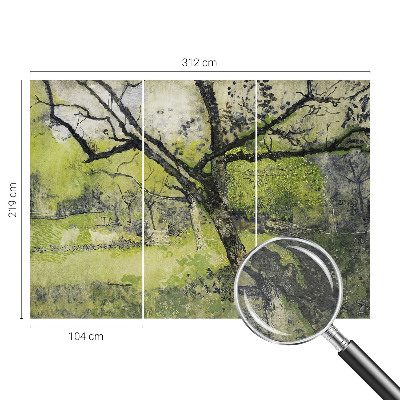 Fototapeta za dnevno sobo Pomladni park