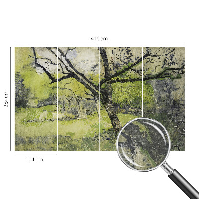 Fototapeta za dnevno sobo Pomladni park