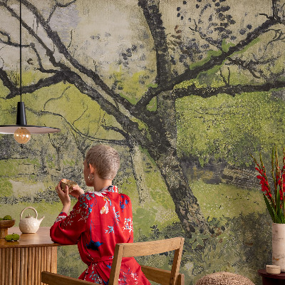 Fototapeta za dnevno sobo Pomladni park