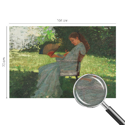Flis fototapeta za otroško sobo z vzorcem Poletna harmonija