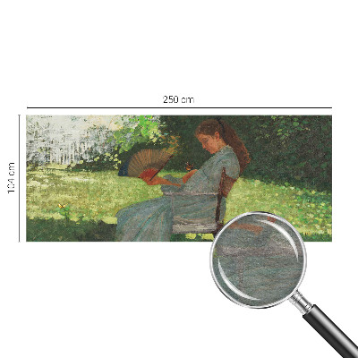 Flis fototapeta za otroško sobo z vzorcem Poletna harmonija