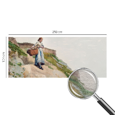 Moderna fototapeta Ženska pokrajina