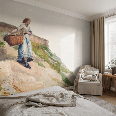 Moderna fototapeta s motivom ženske pokrajine