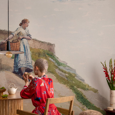 Moderna fototapeta Ženska pokrajina