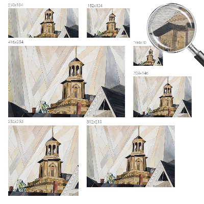 Stenska dekoracija fototapeta Arhitekturni stolp