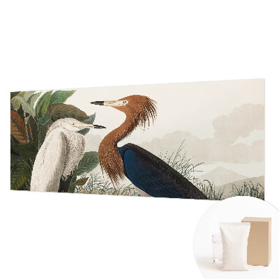 Flis fototapeta Ptice v rastlinah