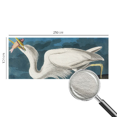 Fototapeta za spalnico Ptica z ribo