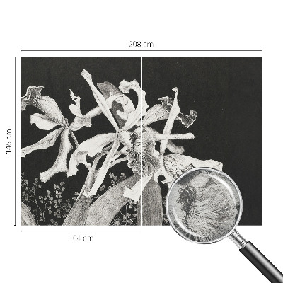 Fototapeta po meri Ilustracija orhideje