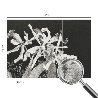 Fototapeta po meri Ilustracija orhideje