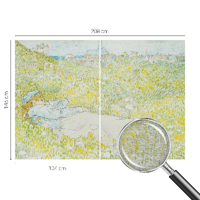 Flis fototapeta za otroško sobo Pomladna sprostitev