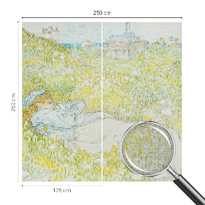 Flis fototapeta za otroško sobo Pomladna sprostitev